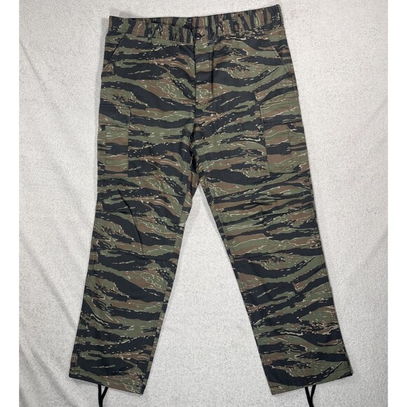 Tiger Stripe Camouflage Pants Men’s Size XL-Reg Military BDU Cargo Rothco B.D.U - Picture 1 of 15